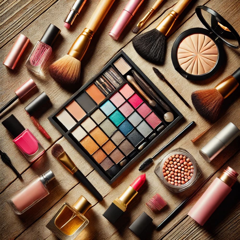 various-types-of-makeup-on-the-table